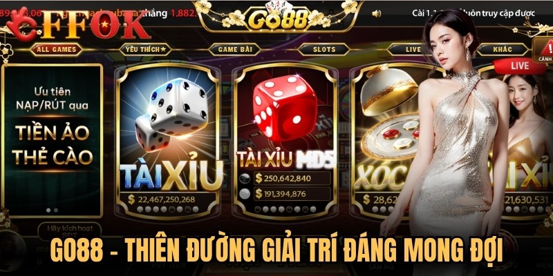Go88 - Thiên Đường Giải Trí Đáng Mong Đợi Cho Mọi Bet Thủ 1 Go88